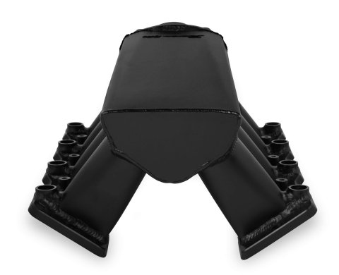 Holley Sniper EFI Fabricated Intakes 820032-1 Intake Manifolds, EFI, Fabricated, Cathedral Port, 92mm Throttle Body, 2,200-6,800 RPM, Aluminum, Black, Chevy, LS, 4.8-6.0L, Kit