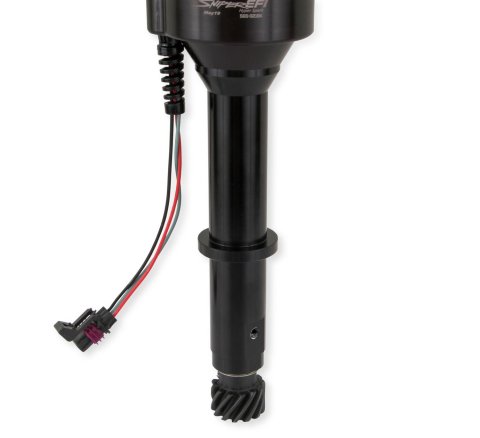 Holley Sniper EFI HyperSpark Distributors 565-321BK Distributors, EFI, HyperSpark, HEI Cap, Hall Effect, Billet Housing, Black, Ignition Module, Holden, V-8 Engine, 253ci, 304ci, 308ci, Each