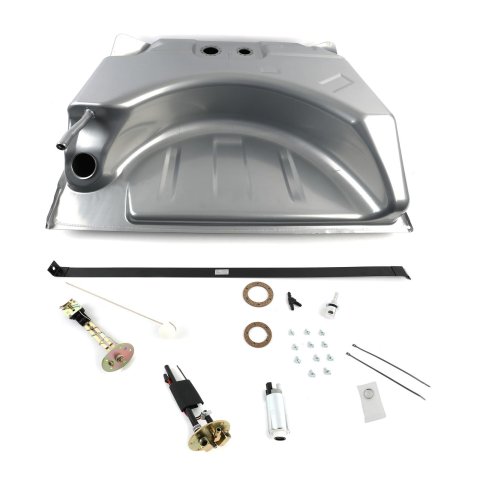 Holley Sniper EFI Conversion Fuel Tanks 19-183 Tanks, Sniper, 19 Gallon, Steel, Silver, Pump, 13.5V, 67 gph, 1/4 in. Female Thread, Sending Unit, 73-10 Ohm, Dodge, Plymouth, Kit
