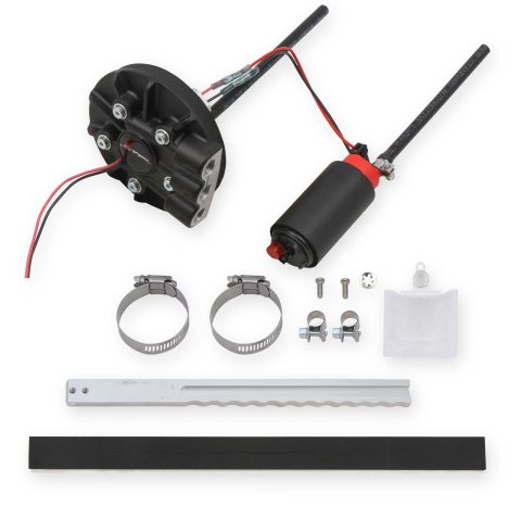 Holley Sniper 2 EFI 650 HP Return-Type Fuel Injection Systems 550-511-5XR System, 2, Self-Tuning, Throttle body, Black, 4150 Flange, hp Max, 800 CFM, Return Style Pump, 5 in. Display, Kit