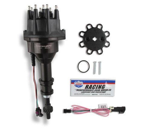 Holley Sniper EFI HyperSpark Distributors 565-302BK Distributors, EFI, HyperSpark, HEI Cap, Hall Effect, Billet Housing, Black, Ignition Module, Ford, Small Block, 351 Windsor, Each