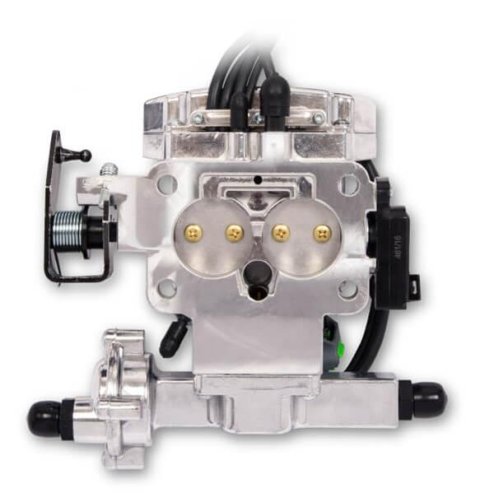Holley Sniper BBD Two Barrel Fuel Injection Systems 550-858 Systems, EFI, BBD, Throttle Body, Natural Finish, Flange, Injectors, Regulator, Harness, Tuner, Jeep, CJ5, CJ7, 4.2L, Kit
