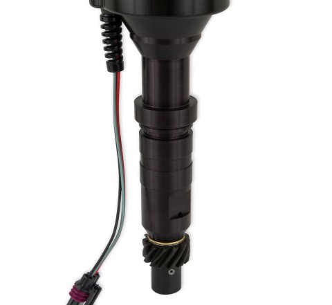 Holley Sniper EFI HyperSpark Distributors 565-313BK Distributors, EFI, HyperSpark, HEI Cap, Hall Effect, Billet Housing, Black, Ignition Module, Buick, 264ci, 322ci, 364ci, 401ci, 425ci, Each