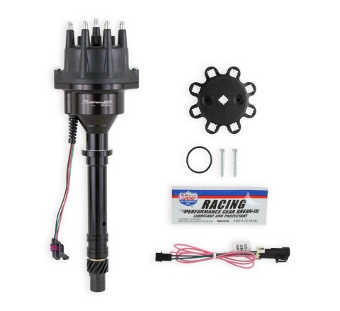 Holley Sniper EFI HyperSpark Distributors 565-300BK Distributors, EFI, HyperSpark, HEI Cap, Hall Effect, Billet Housing, Black, Chevy, Small Block, Gen 1, Big Block, Mark IV, Each