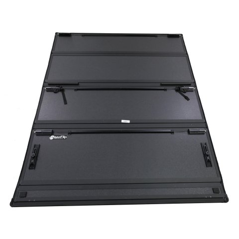 BAK BakFlip MX4 Tonneau Covers for 2017-2026 F-250 SUPER DUTY, F-350 DUTY - 48330 Cover, MX4, Folding, Aluminum, Matte Black, Ford, 6.75 ft. Truck Bed Length, Each