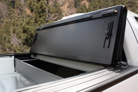BakFlip G2 Tonneau Covers by BAK 26100 Cover, G2, Folding, Aluminum, Black, Chevy, GMC, 5.75 ft. Truck Bed Length, Each