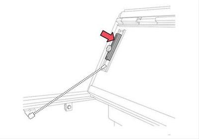 BAK Tonneau Cover Replacement Parts PARTS-356A0013 Part, Side Lock, Each