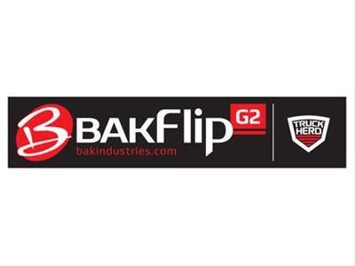 BAK Industries Tonneau Cover Replacement Parts PARTS-511A0001 Label - BAKFlip G2 - 4.5 x 1