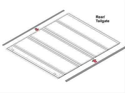 BAK Tonneau Cover Replacement Parts PARTS-326A0011 Part, Seal, 17 ft. Length, Each