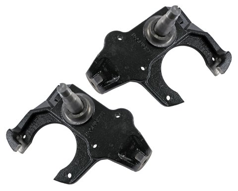 McGaughy's Lowering Spindles for 1965-1970 BEL AIR, BISCAYNE, IMPALA - 6570 Drop Spindles, Chevy 1965-70, Full Size Car, 2.00 in. Drop, Pair