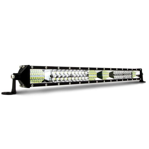 XK Glow Razor 5,400 Lumens 20 Inch LED Light Bar XK063020 Auxiliary Light, 2-in-1 Bar, Spot/Flood Style, LED, White/Green, Rectangular, Clear Lens, 12-24 V, Black Housing, in. Length, Each