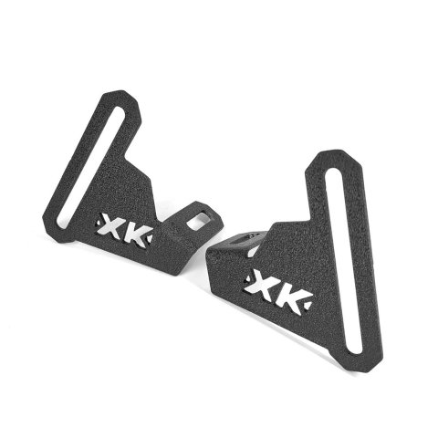 XK Glow Jeep Light Bar Mounting Brackets XK-BRC-JT-RB JT Rear Bumper 6" Bracket Kit