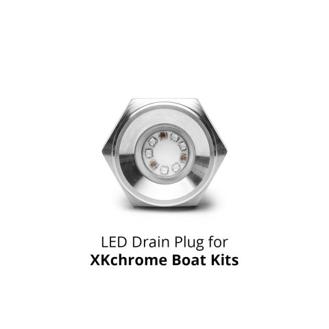 XK Glow Light Bars, Pods and Fog Lights XK075003 13.5W 1/2in Drain Plug IP 68 Marine Underwater