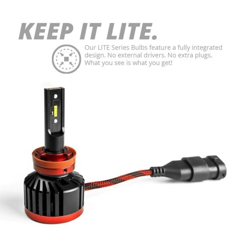 XK Glow Elite Series LED Headlight Error-Free Conversion Kits XK045002-880 880/881 ELITE Kit