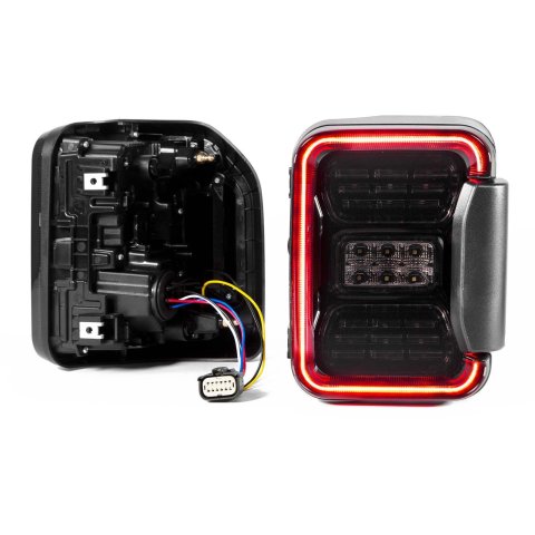 XK Glow Taillight Assemblies XK041028 LED with Smoked Lens for Jeep JT Gladiator