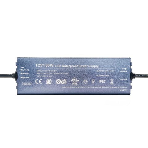 XK Glow Wiring Harnesses XK-POWER-150 AC POWER ADAPTER, WATERPROOF 150W