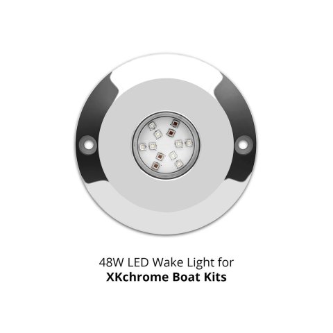 XK Glow Light Bars, Pods and Fog Lights XK075001 48W Round Surface Mount Marine IP 68 Underwater