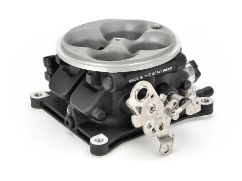 FAST Throttle Bodies 304154 Body, MPI, 1,000 cfm, Cast Aluminum, Natural, TPS Sensor, IAC Motor, Each