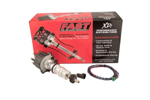 FAST XDi Sportsman Distributors 1000-1617 Distributor, Sportsman, Billet, Hall Effect Trigger, Locked Advance, Small Cap, Ford, FE Engines, Each
