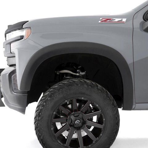Stampede Original Riderz Fender Flares 8643-2 Flares, Riderz, Front and Rear, Thermoplastic, Black, Ford, Set of 4