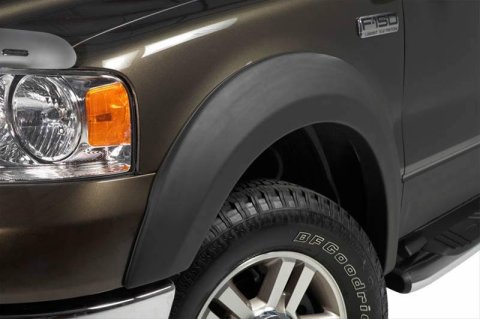 Stampede Trail Riderz Fender Flares 8512-5 Flares, Riderz, Front and Rear, Thermoplastic, Textured Black, 1.750 in. Flare Width, Chevrolet, Set of 4