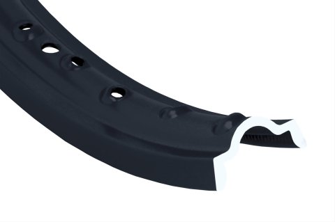 Excel Takasago Rims 30-7542 Rim, Takasago, Rear, 19 in. x 2.15 in., Aluminum, Black Anodized, Accepts 36 Spokes, KTM, Suzuki, Yamaha, Each