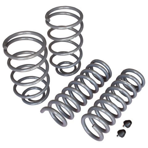 Hotchkis Sport Suspension Lowering Coil Springs 1900 Springs, Front and Rear, Gray Powdercoated, Buick, Chevy, Pontiac, Oldsmobile, Set of 4