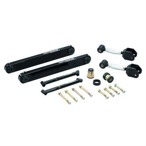 Hotchkis Sport Suspension Rear Packages 1802A Suspension, Adjustable Upper/Non adjustable Lower Trailing Arms, Polyurethane/Swivel Max Bushings, Trailing Arm Mount Brace, Kit, GM G-Body