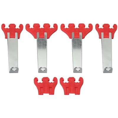 Trans-Dapt Performance Deluxe Wire Looms 9650 Dividers, with Red Separators