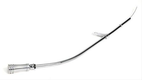 Trans-Dapt Performance Engine Oil Dipstick and Tube Kits 8905 Tube, Engine, Aluminum, Polished, Chevy, Small Block, Each