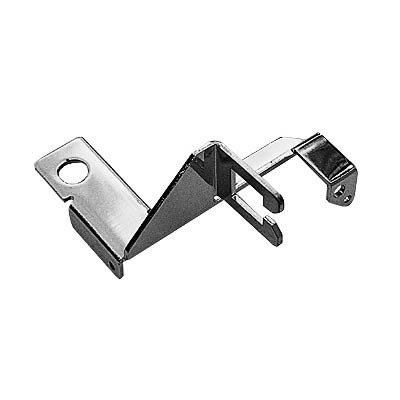 Trans-Dapt Performance Throttle Cable Brackets 9619 Carb Mounted Linkage Bracket Chrome