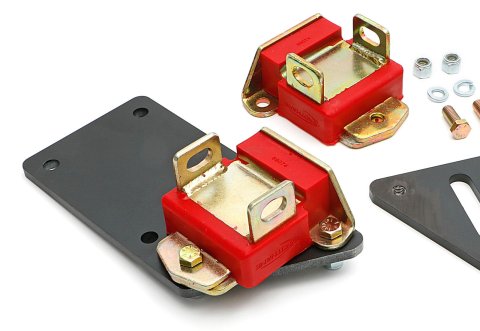 Trans-Dapt Performance Engine Swap Motor Mounts 4586 Mounts, Swap, Bolt-in, Steel, Black, Buick, Chevrolet, GMC, Oldsmobile, Pontiac, Small Block LS, Kit