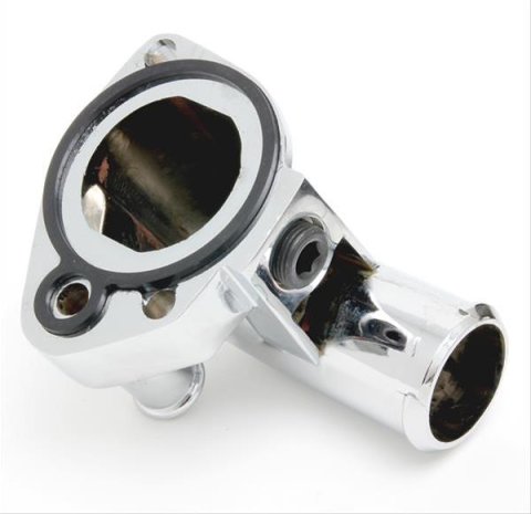 Trans-Dapt Performance Products Water Necks and Thermostat Housings 9418 WATER NECK CHROME FORD MUSTANG V8 1979-UP