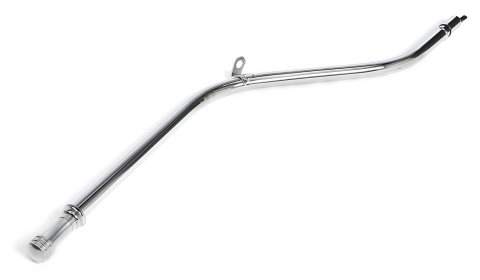 Trans-Dapt Performance Chrome Transmission Dipsticks 8596 Dipstick, Steel, Chrome, TH350, 27 in. Length, Each