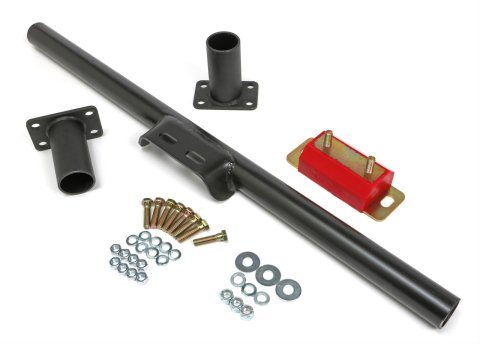 Trans-Dapt Performance Universal Transmission Mounts 6522 Crossmember, Steel, Black, 26 in. to 36 in. Width, Ford, C-4, C-6, Kit