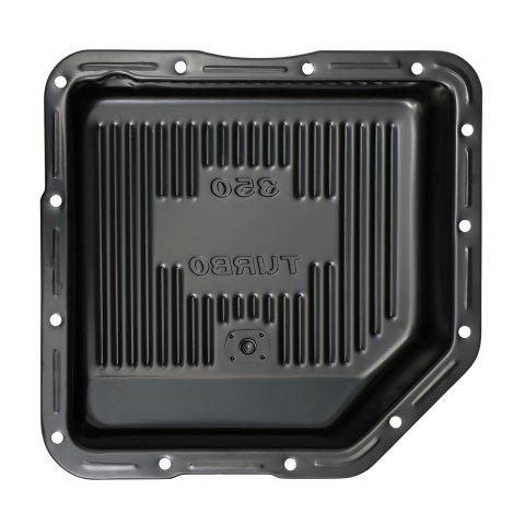 Trans-Dapt Performance Products Automatic Transmission Pans 7174 Pan, TH350 Black Deep Pan