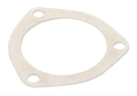 Trans-Dapt Performance Collector Gaskets 4464 Gasket, Triangle, High-Temperature White, 3-Hole, 2.5 in. Inside Diameter, Each