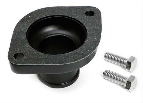 Trans-Dapt Performance Products Water Necks and Thermostat Housings 8586 BLACK POWDER COATED MOPAR WATER NECK