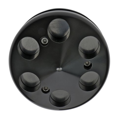 Trans-Dapt Performance Products Alternator Pulleys 7149 Pulley, Alum Pulley Single Black