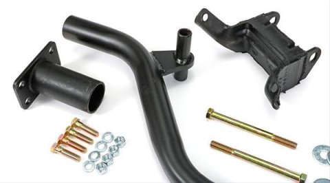 Trans-Dapt Performance Universal Crossmember Motor Mounts 4849 Engine Crossmember, Steel, Engine Swap, 24 in. to 37 in. Wide Frame Rails, Ford, Small Block/351C, Kit