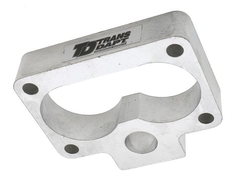 Trans-Dapt Performance Wide-Open MPFI Spacers 2615 Spacer, Wide Open, Aluminum, Natural, 1 in., Dodge, Pickup, Each