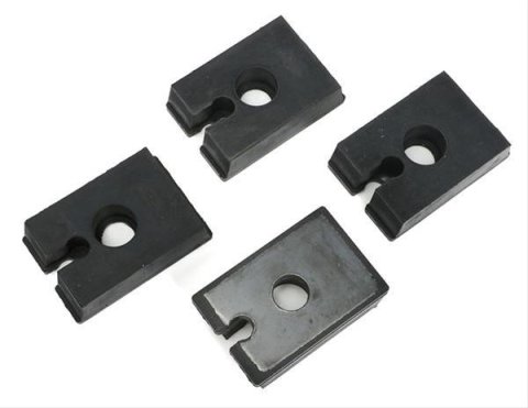 Trans-Dapt Performance Engine Swap Motor Mounts 4684 Mount Insert Pads, Rubber, Replacement Mount Pads For V8 Vega Swap, Kit