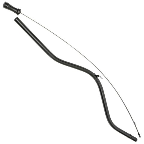 Trans-Dapt Performance Products Transmission Fluid Dipsticks 7167 Dipstick, Chevy Turbo 350 Black Billet Alum Handle Trans Dipstick