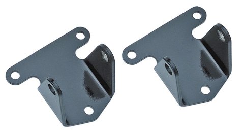 Trans-Dapt Performance Motor Mounts 4232 Mounts, Block Mount, Bolt-In, Solid Steel, Black, Chevy, Big Block, Small Block, Pair