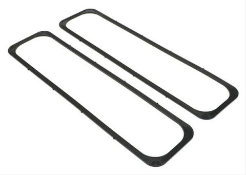 Trans-Dapt Performance Solid Rubber Valve Cover Gaskets 7488 Gaskets, Rubber, 3/16 in. Thick, Centerbolt, Chevy, Small Block, Pair