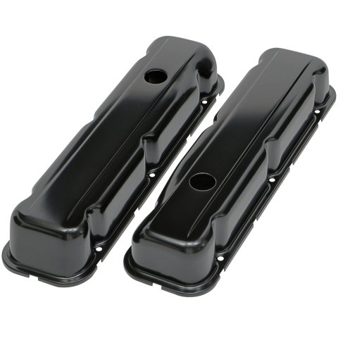 Trans-Dapt Performance Products Valve Covers 7438 Cover, Buick 350 1968-81 Black