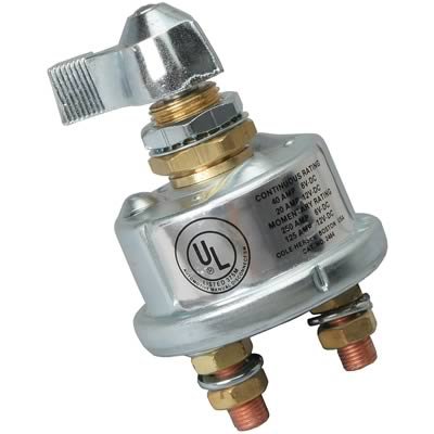 Trans-Dapt Performance Battery Cutout Switches 4988 Disconnect Switch, Rotary, 175 Continuous Amps Rating, Each