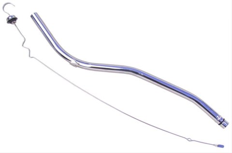 Trans-Dapt Performance Chrome Transmission Dipsticks 9422 Dipstick, Dipstick and Tube, Plated, Chevy, Aluminum Powerglide, 24 in. Long, Each