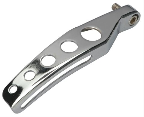 Trans-Dapt Performance Steel Alternator Brackets 9321 Bracket, Steel, Chrome, Water Pump Mount, Long Water Pump, Chevy, Small Block, Each