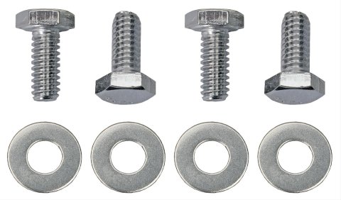Trans-Dapt Performance Chrome Valve Cover Bolts 9784 chrome plated hex head 5/16-18x3/4"